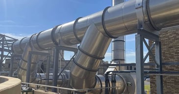 sst ductwork outdoors