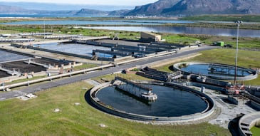 waste water treatment plant
