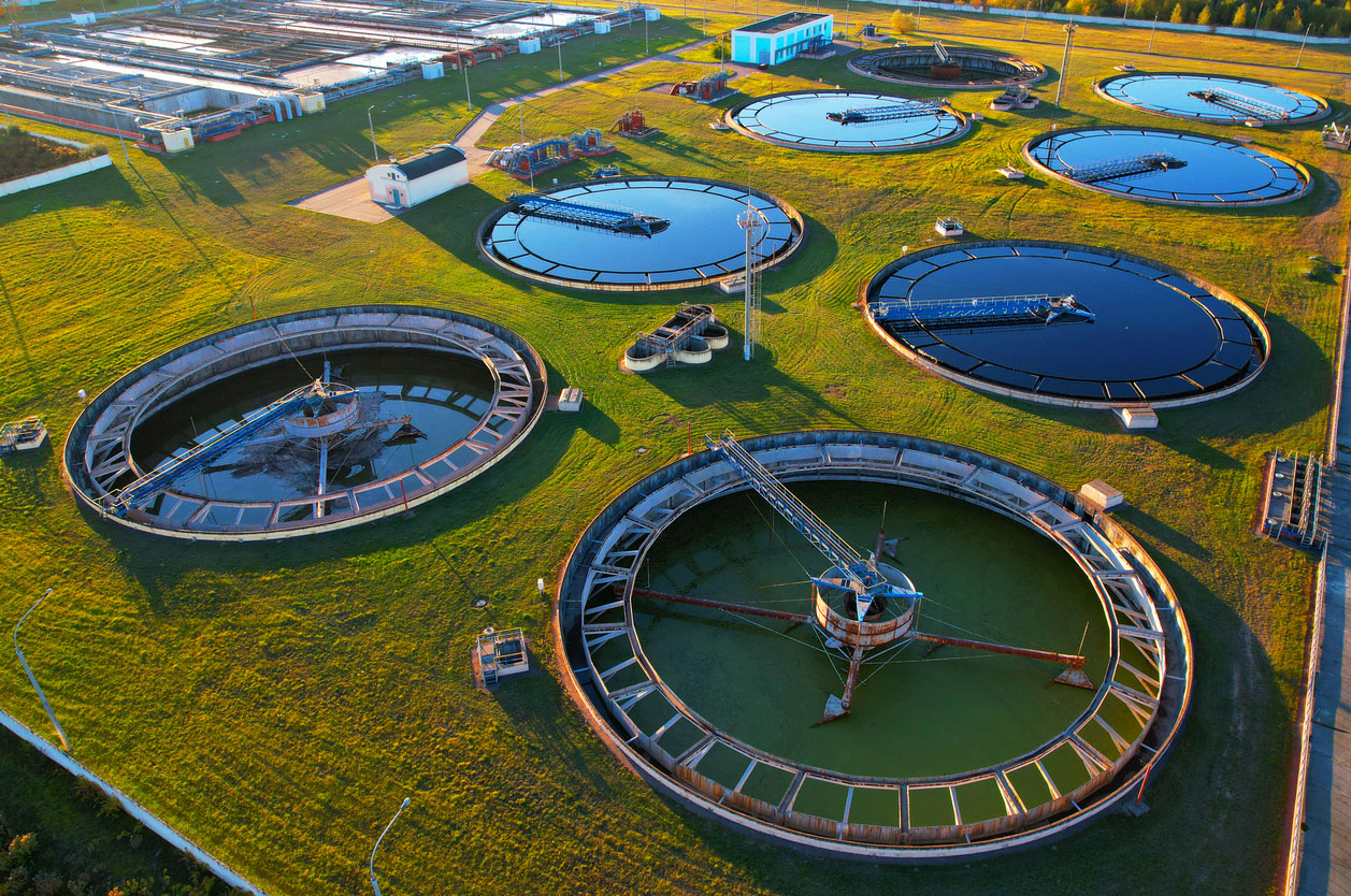 wastewater treatment plant